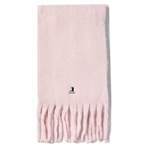 SILHOUETTE LESSER LOGO HAIR MUFFLER PINK