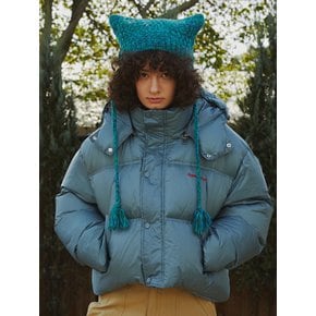 Duck Down Puffer Jacket (Grey)