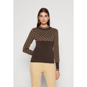 이스퀘어 3744798 Guess LISE - Jumper coffee and sand comb