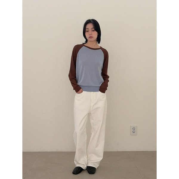 Viscose Raglan Knit_Brown