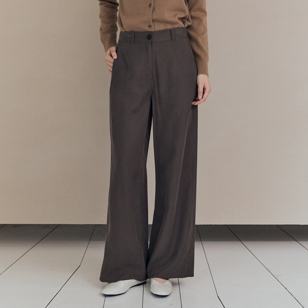 [여주점] 올앤선드리 사이드 절개라인 와이드팬츠 A5F8P324