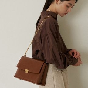 Clip Shoulder Bag Medium Pecan