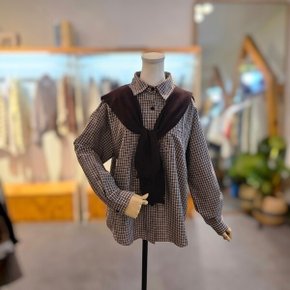 대구백화점레코브숄 셋업 체크 남방(LC31FXNB548S)