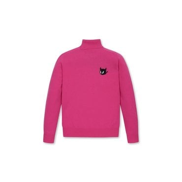왁 골프 (WWWAW24702PIX)WAAC THE ORIGINAL Women Whole Garment Cashmere Turtle