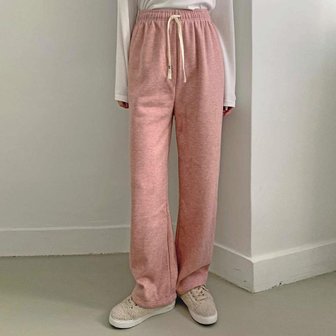 신세계라이브쇼핑 [옷자락] 여성 스트릿패션 무지 도톰 코듀로이 와이드 팬츠