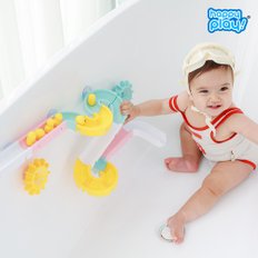 마카롱 워터슬라이드 34pcs 유아 목욕 물놀이 어린이 장난감
