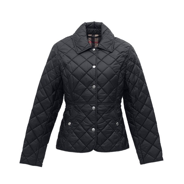 여성 코손 퀼팅 자켓 블랙 8111459