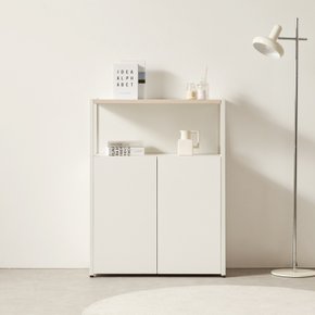 마레트 800 3단 도어 책장 NDD134_C