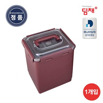 딤채 [정품] 위니아 딤채 김치통 김치용기 투명EZ생생용기 8.1L 1개입 (WD005458)