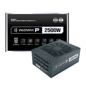 WIZMAX P-2500W 80PLUS 플래티넘 풀모듈러 ATX 3.1