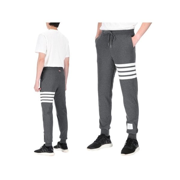 클래식 사선 MJQ008H 00535 025 남성 조거팬츠 트레이닝팬츠