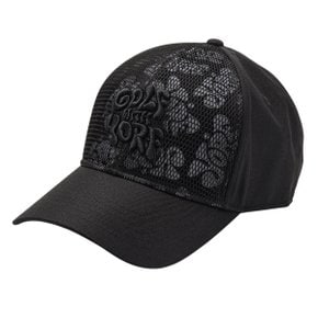 로고 부클 자수 캡 블랙 YORF LOGO BOUCLE EMBROIDERY CAP BLACK