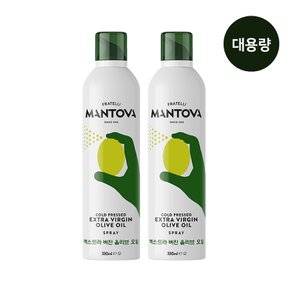 대용량 엑스트라버진 올리브오일 스프레이 오리지널 330ml x 2개