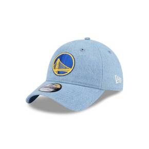 [해외] 1032612 뉴에라 모자 NBA 골든스테이트 워리어스 Washed Denim 9TWENTY Hat