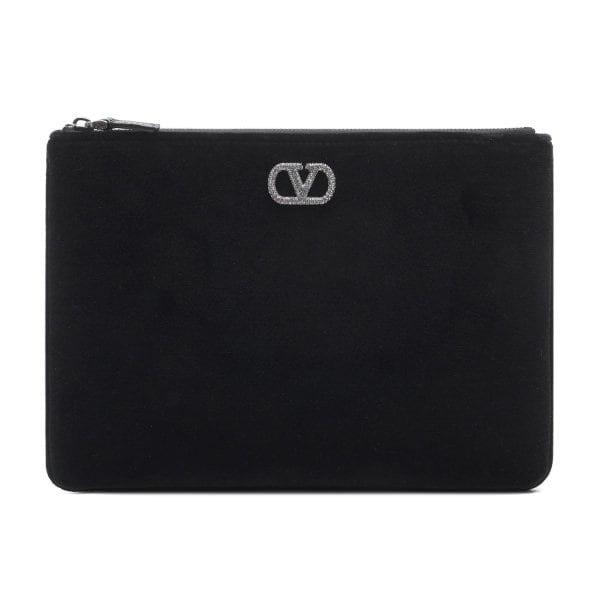 [부산점] 26SS 여성 브이로고 시그니처 클러치백 (8W2P0AK4 TTS EDM 26S)