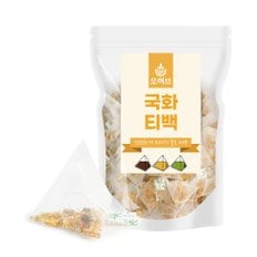 국화꽃차 국화차 삼각티백차 100개 식용꽃 허브차 허브티