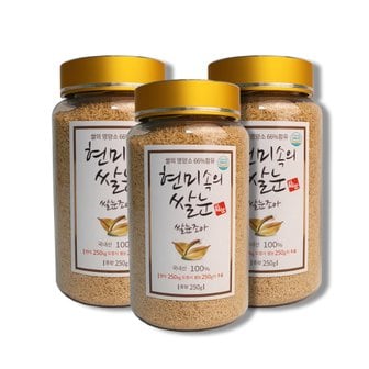 경성미가 쌀눈조아(원형) 750g(250g*3)