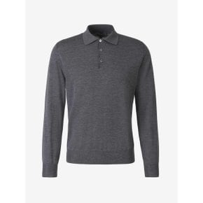 Merino Wool Polo Sweater 551-000288 01 One Color