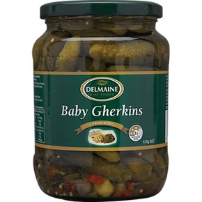 델메인 베이비 피클 Delmaine Baby Gherkins 670g