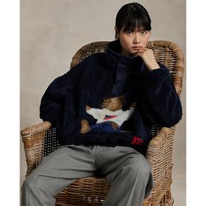 여성 폴로 베어 하이 파일 플리스 모크넥(WMPOKNINC020218400)