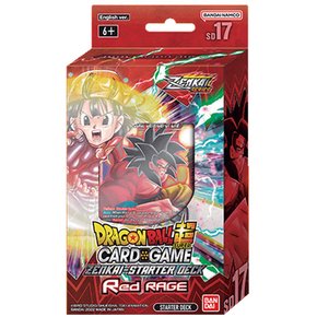 Dragon Ball Super TCG : Zenkai Series 1- 스타터 데크 [SD17] Red Rage