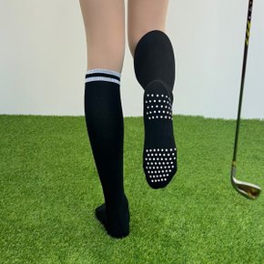 여성 쿠션 논슬립 골프 니삭스 여자 골프양말