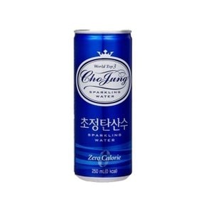 초정탄산수 플레인 250ml 캔