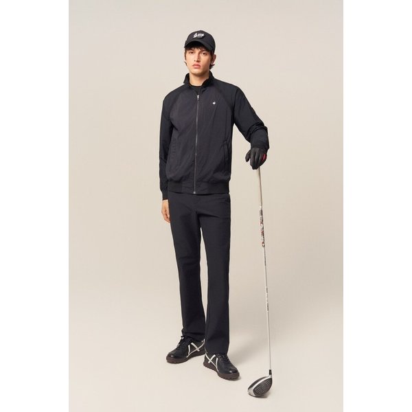 [여주점] 남성 트리코트 하이브리드 홑겹 윈드브레이커  GR121MBL22 BLCK