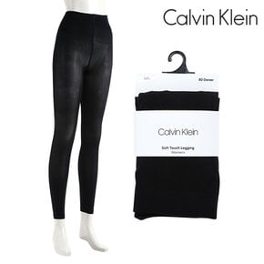 CalvinKlein 무지 레깅스 블랙 CK21486