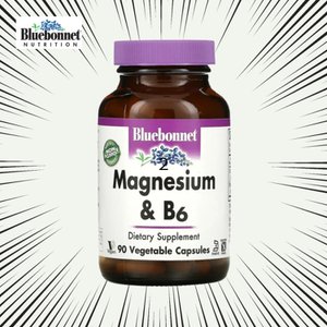 캘리포니아골드뉴트리션 블루보넷 마그네슘 비타민B6 90캡슐