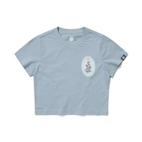 [24SS]그라데이션 아트웍 반팔 티셔츠 (블루)