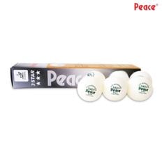 피스 탁구공 3성 플라스틱 S40 플러스 시합구 (6pcs)