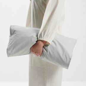 높낮이를 조절하는 순면 비즈베개 50X25cm 그레이 J60N901041481