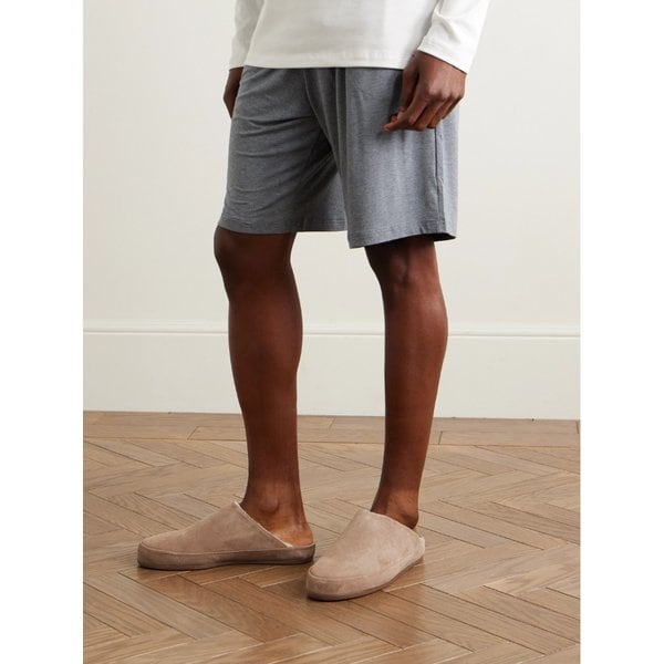 물로 시어링 라이닝 스웨이드 슬리퍼 46376663162861619