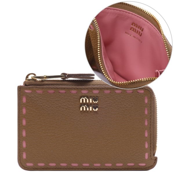 [부산점] 26SS 여성 로고 지퍼 카드지갑 (5MB066 2IIB F05G0 26S)