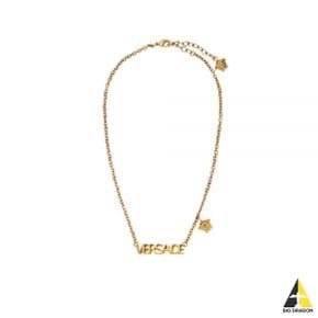 베르사체 24FW LOGO NECKLACE (1002579 1A00620 3J000) (로고 목걸이)