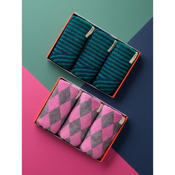 플레이 타월 3P+3P 4 Colors