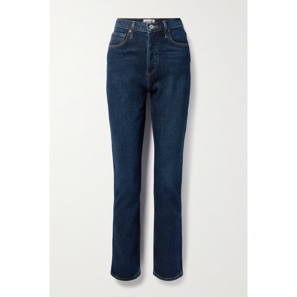 프레야 하이라이즈 슬림  진 다크 데님 1647597311551148