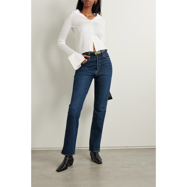 프레야 하이라이즈 슬림  진 다크 데님 1647597311551148