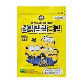 미니언즈 삼각김밥김 리필용 40매 48g