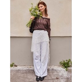 lotsyou_Melting Heart Candy Sweatpants Light Gray