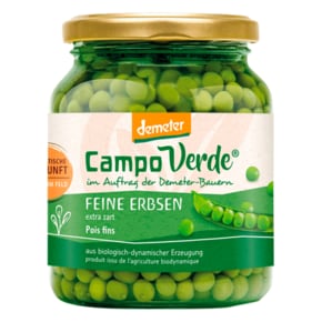 캄포 베르데 Campo Verde 병조림 파인 완두콩 Demeter 215g (병)