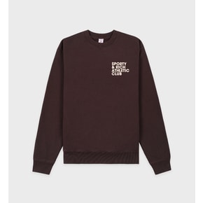 공식온라인 Exercise Often Crewneck 남여공용맨투맨 SRB4MT302BR