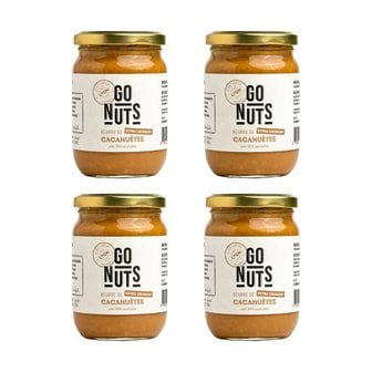  프랑스 고넛츠 땅콩버터 270g 4개 엑스트라 크런치 Peanut butter