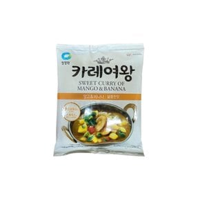 카레여왕 망고바나나 108g 펜션음식 대용량식자재