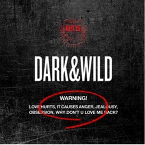 개봉앨범 포토카드 없음  방탄소년단 (BTS) - 1집 - DARKWILD