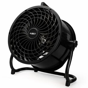 휴앤봇 업소용 선풍기 블랙 산업용 공업용 바닥 앉은뱅이 메탈 14인치 35CM 써큘레이터