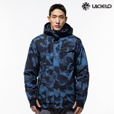 남여 공용 슬림핏 스키 스노우보드 점퍼 자켓 LAZ-J814-CAMO BLUE