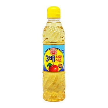 신세계 가공 오뚜기 3배 사과 식초 500ml