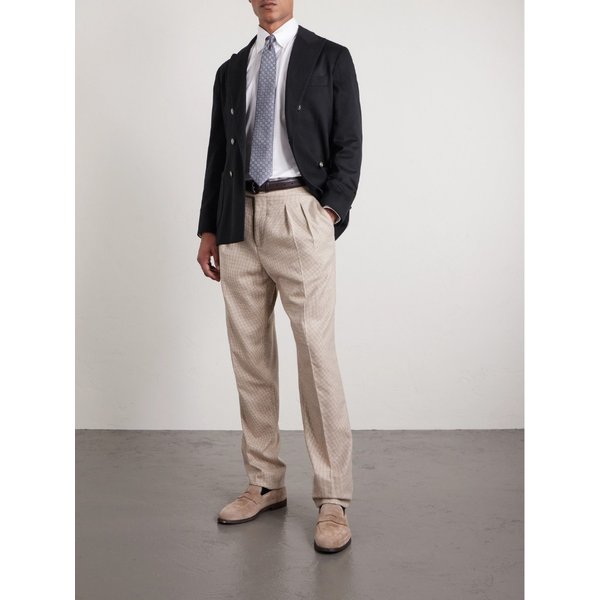 브루넬로쿠치넬리 버튼다운 칼라 코튼 셔츠 46376663163000278